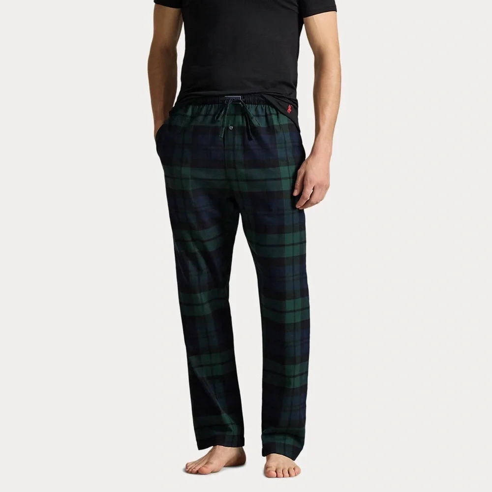 Polo Ralph Lauren Plaid Flannel Pajama Pant Size Large